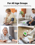 Smart Blood Pressure Monitor with 3.39-inch Screen