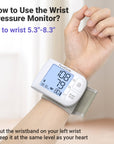 Smart Wrist Blood Pressure Monitor