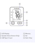 Smart Arm Blood Pressure Monitor