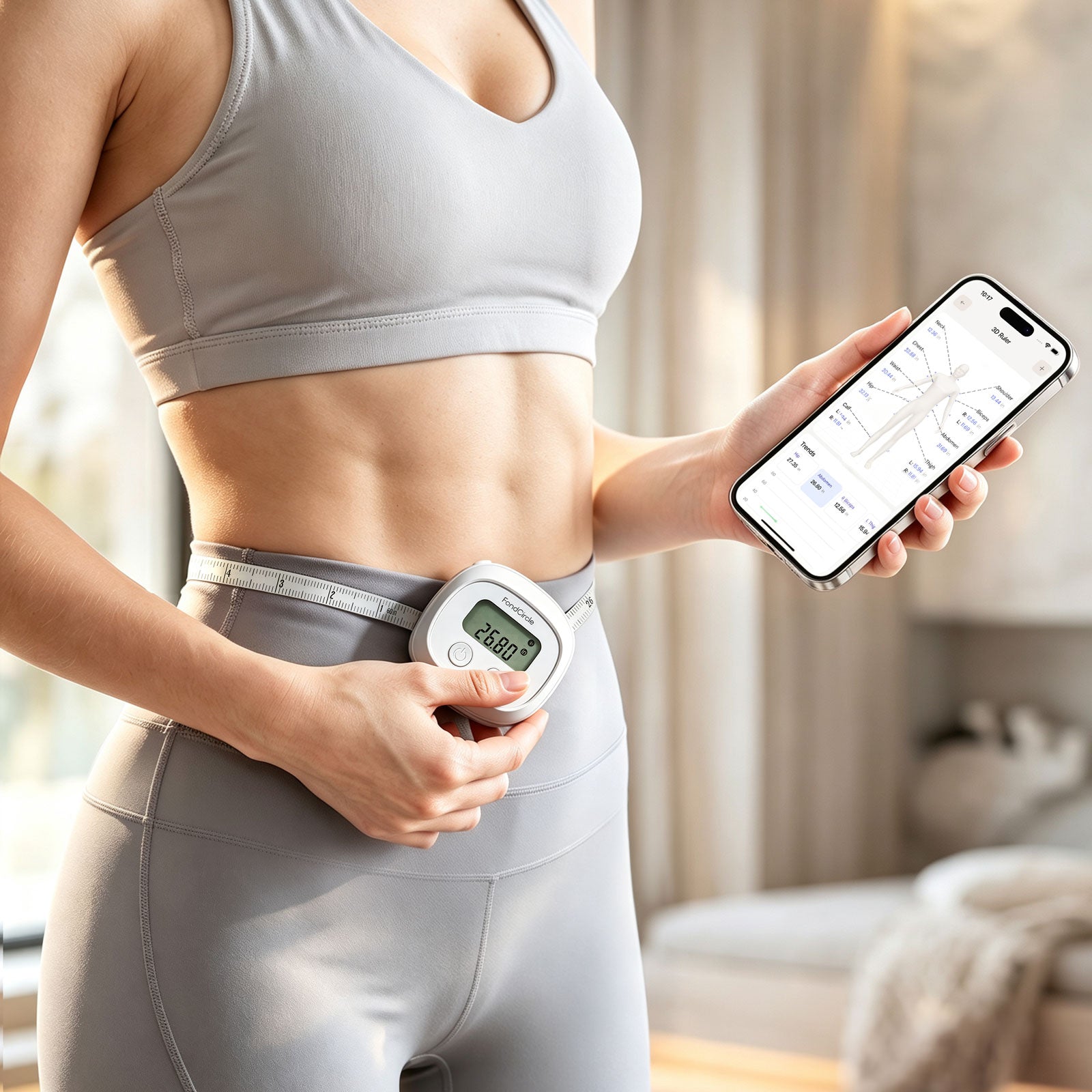 FBF-T1 Smart Body Tape Measure