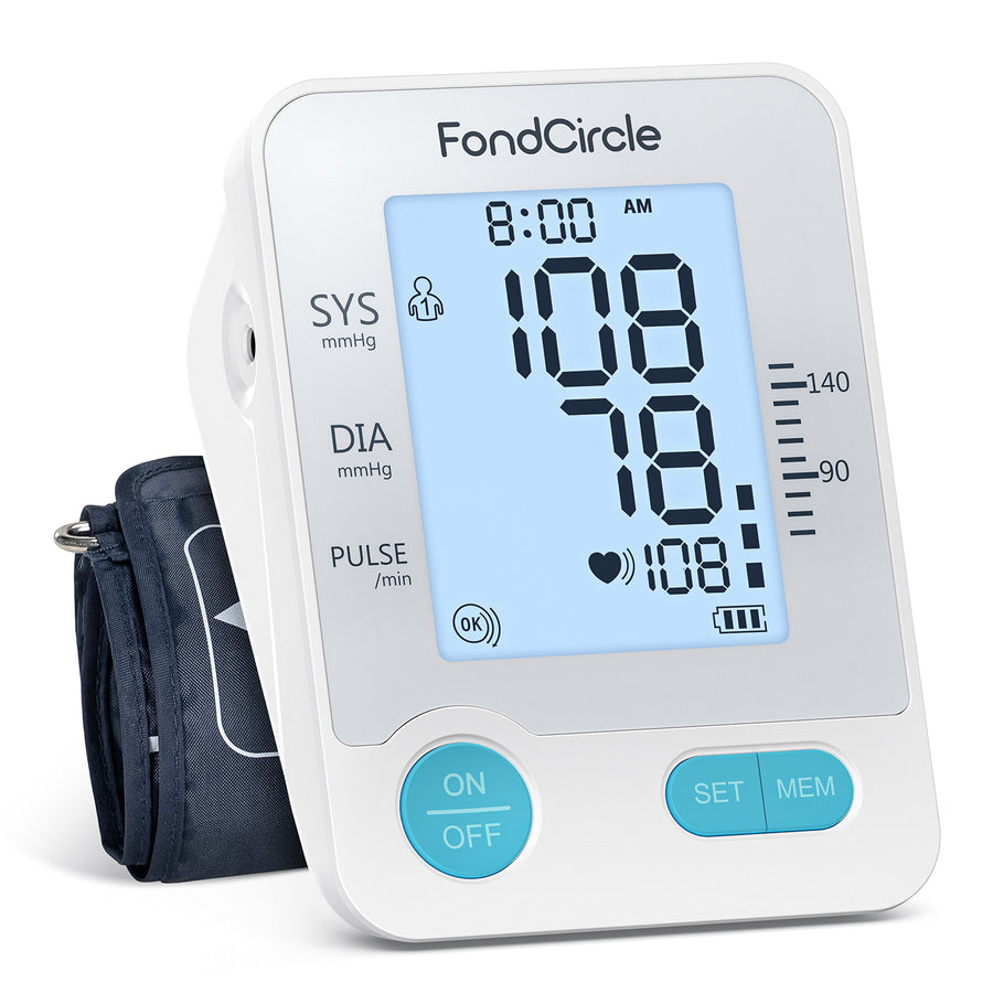 Smart Blood Pressure Monitor with 3.39-inch Screen