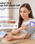 Smart Blood Pressure Monitor with 5.5-inch Screen