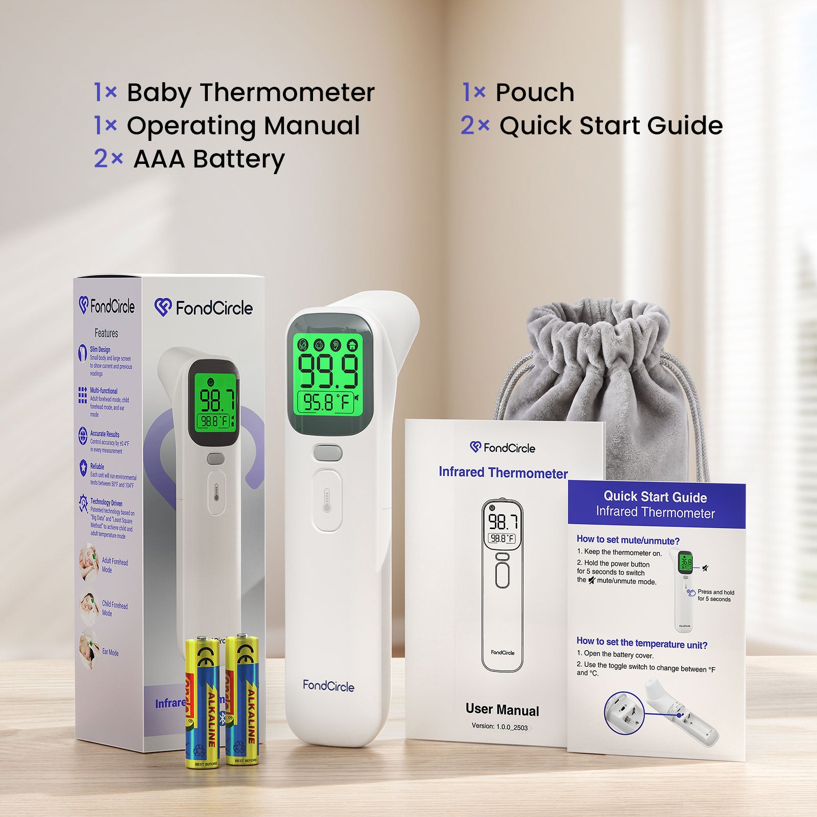 FTM-D1 Infrared Thermometer