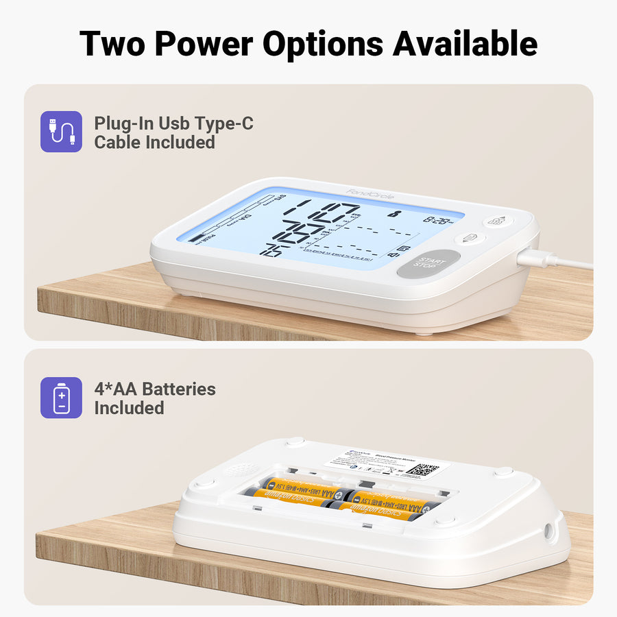Smart Blood Pressure Monitor with 5.5-inch Screen