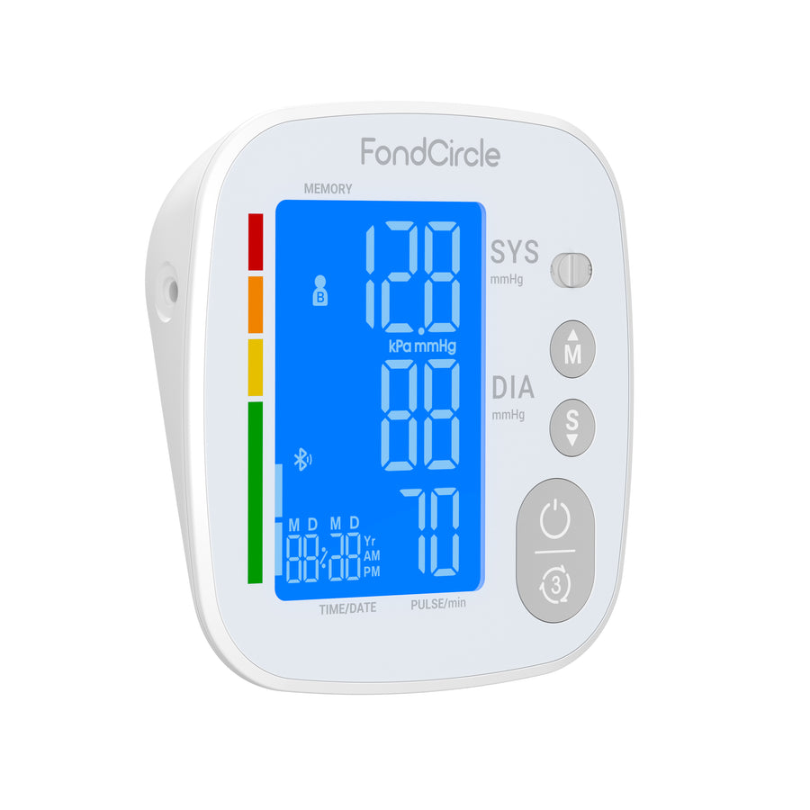Smart Upper Arm Blood Pressure Monitor (Large Cuff)