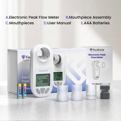 FondCircle - FPF-S1 Peak Flow Meter - FondCircle - Spirometer